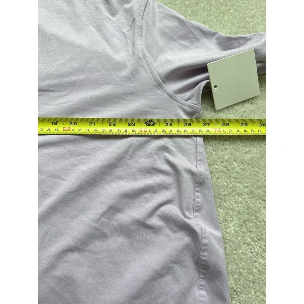 NEW Lululemon Back In Action Long Sleeve V-Neck Size 12 Purple